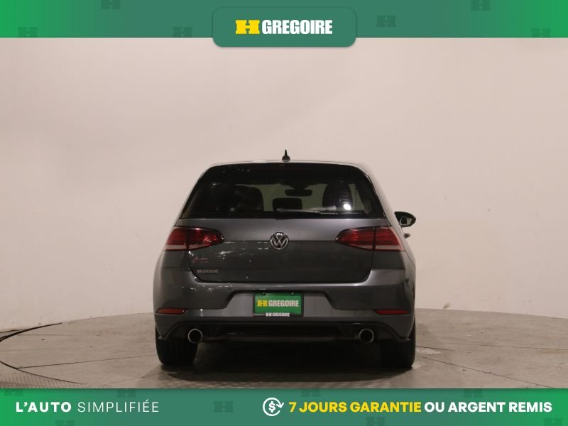 Volkswagen Golf GTI 822417 | Autobahn AUTO AC CUIR TOIT NAV CAM RECUL BLEUTOOTH 2019 Gris Laval - photo #7