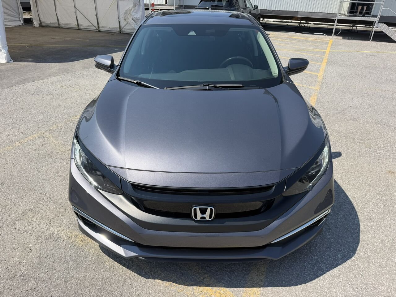 Honda Civic Berline EX AUTOMAITQUE 2019 Noir Laval - photo #5