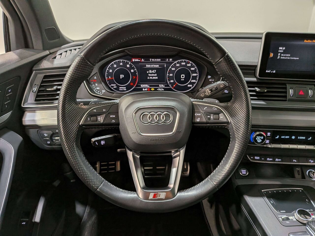 2019 Audi Q5 Technik 45 TFSI quattro Silver Val-David - photo #14