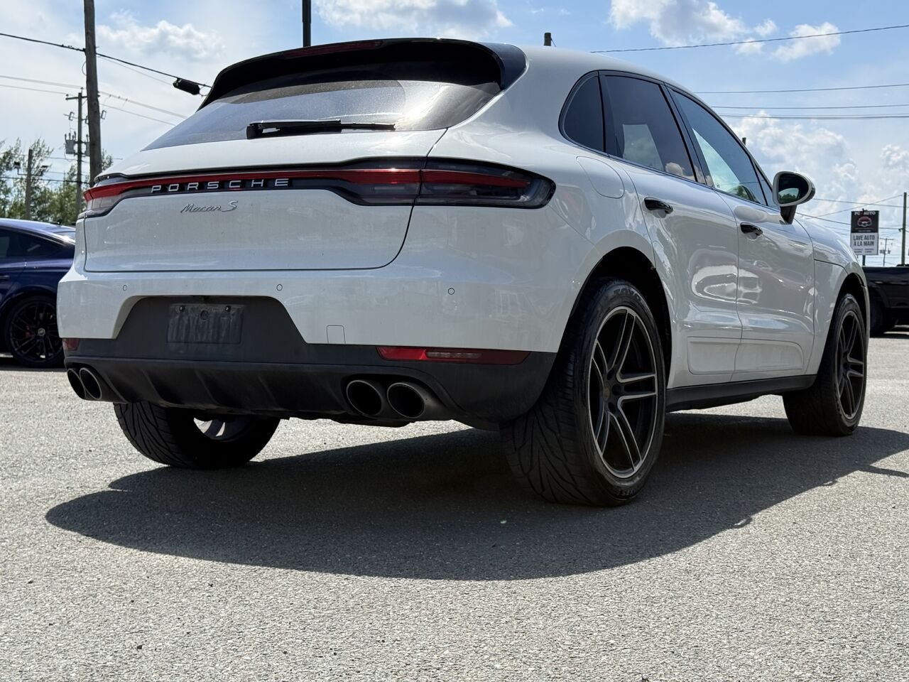 2019 Porsche Macan S White Granby - photo #6