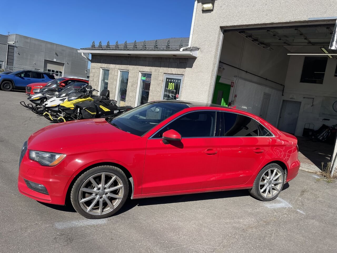 Audi A3 -TFSI 2015 Rouge Longueuil, - photo #2
