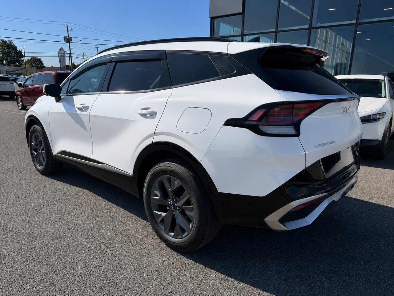 Kia Sportage hybride SX 2023 Blanc Châteauguay - photo #5