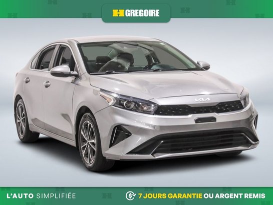 2022 Kia Forte EX AUTO A/C GR ELECT MAGS CAM RECUL BLEUTOOTH Silver