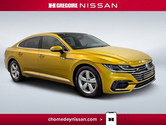 2019 Volkswagen Arteon R-Line * AWD * Caméra * Mag * Cuir * Toit Yellow