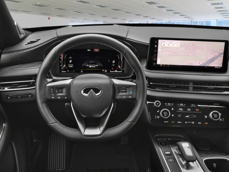 2027 INFINITI QX65 2027 Moonbow Blue/Black Obsidian