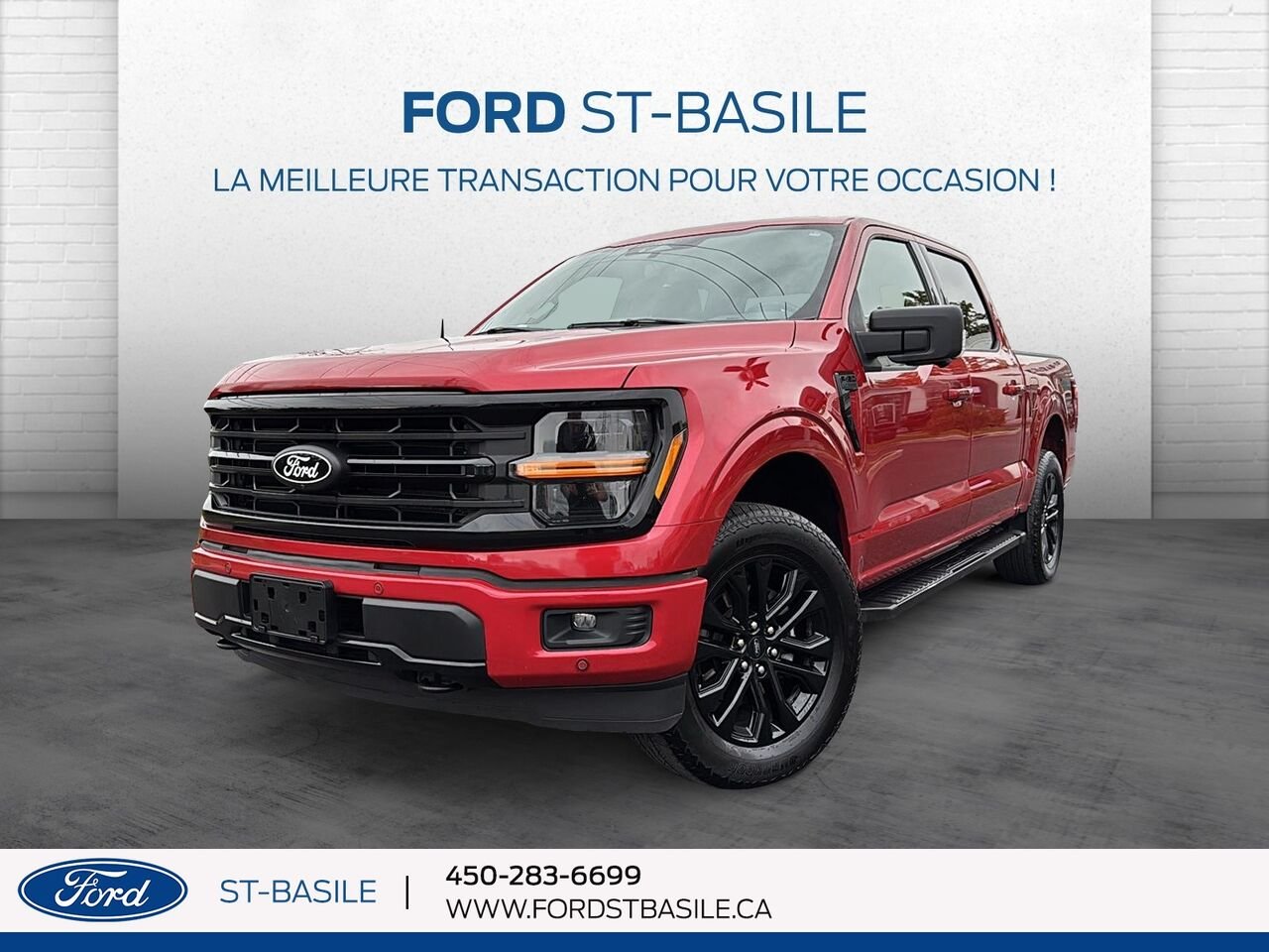 Ford F-150 2024 D4-ROUGE Saint-Basile-le-Grand - photo #0