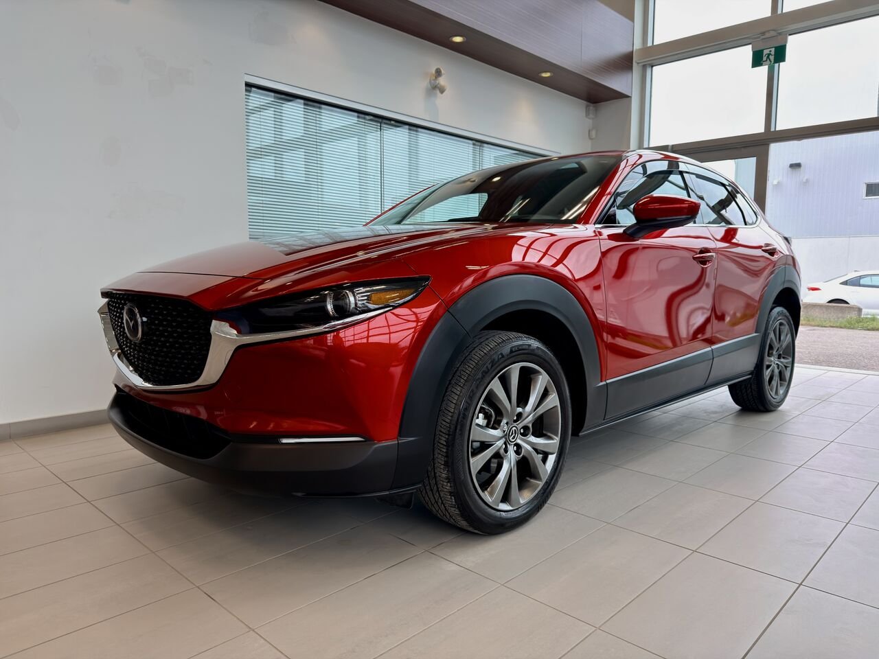 Mazda CX-30 2021 Rouge Notre-Dame-des-Prairies - photo #3