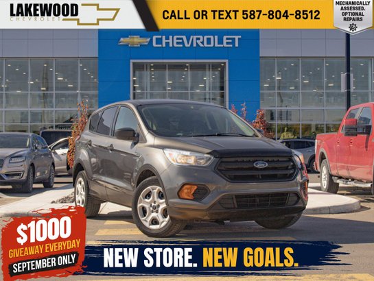 2017 Ford Escape S 100A AWD 1.5L EcoBoost | Rear Vision Camera Grey