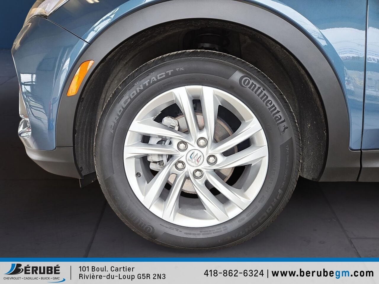 BUICK ENVISTA PREFERRED Privilégiée 4 portes TA 2024 Bleu Rivière-du-Loup - photo #5
