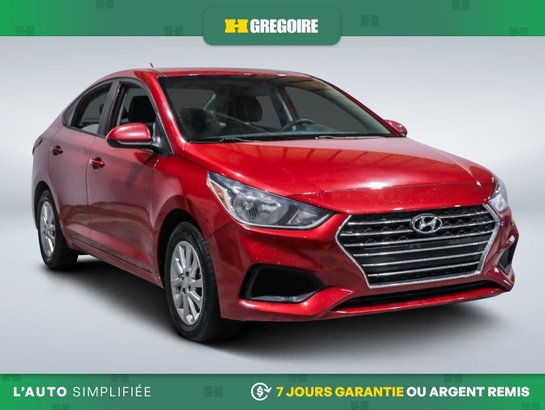 2019 Hyundai Accent Preferred AUTO AC GR ELEC MAGS CAM RECULE BLUETOOTH Red
