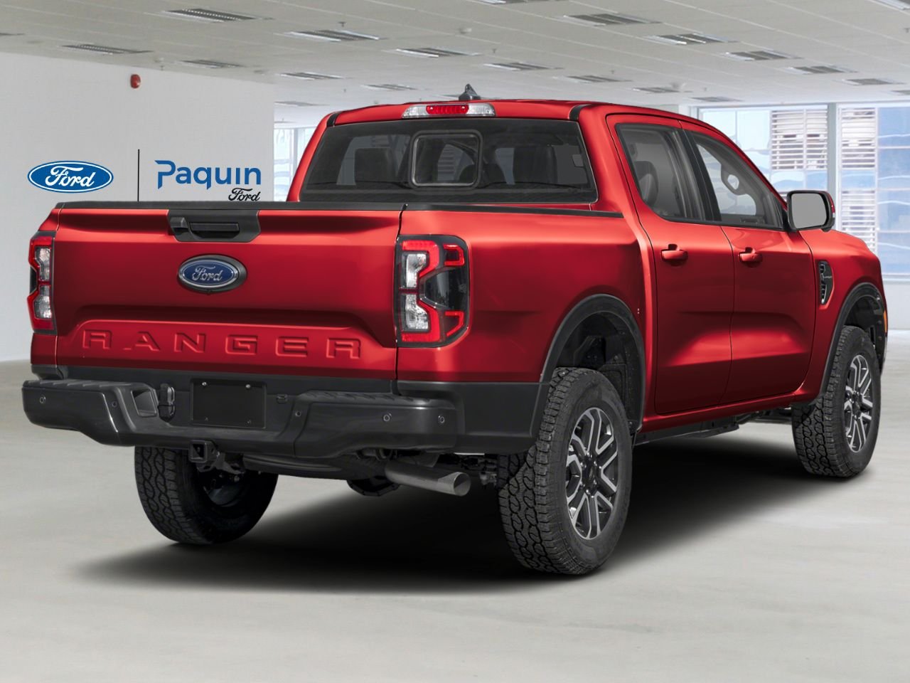 2026 Ford Ranger Ruby Red Metallic Tinted Clearcoat Rouyn-Noranda - photo #1