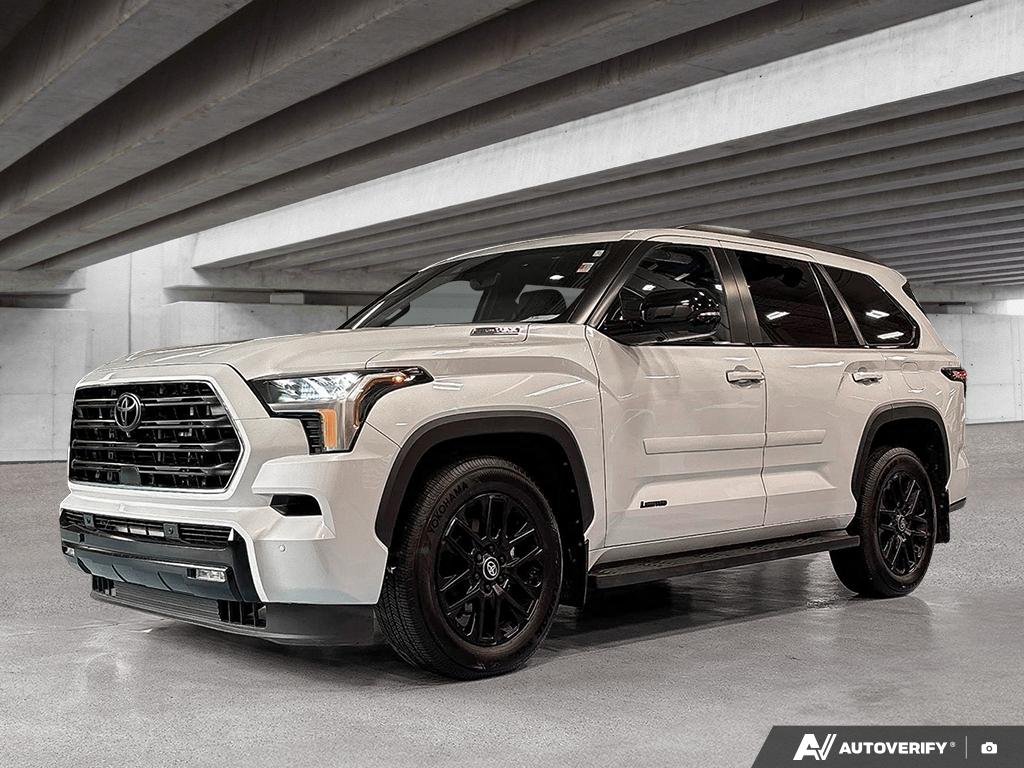 2025 Toyota Sequoia S2501216 | Limited White Edmonton - photo #0