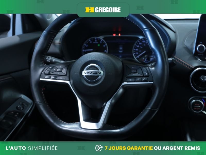 Nissan Sentra 822807 | SR AUTO A/C CUIR TOIT GR ELECT MAGS CAM RECUL BLUE 2021 Blanc Laval - photo #17