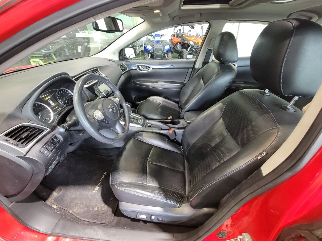 2017 Nissan Sentra Red  - photo #11