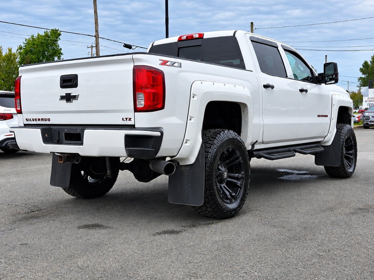 Chevrolet Silverado 1500 LTZ 2018 Blanc Granby - photo #6