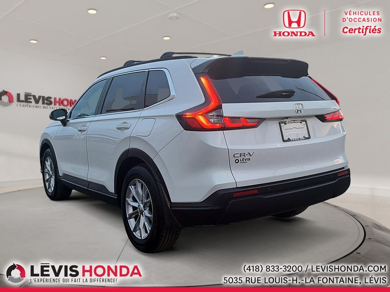 2023 Honda CR-V EX-L AWD EX-L Traction Intégrale White Lévis - photo #11