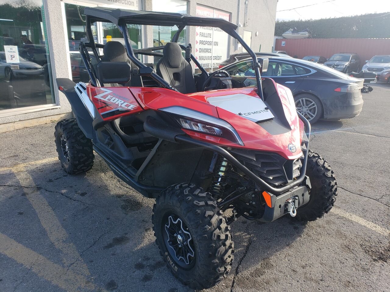 CF MOTO Z FORCE 950 2022 Rouge Longueuil, - photo #8