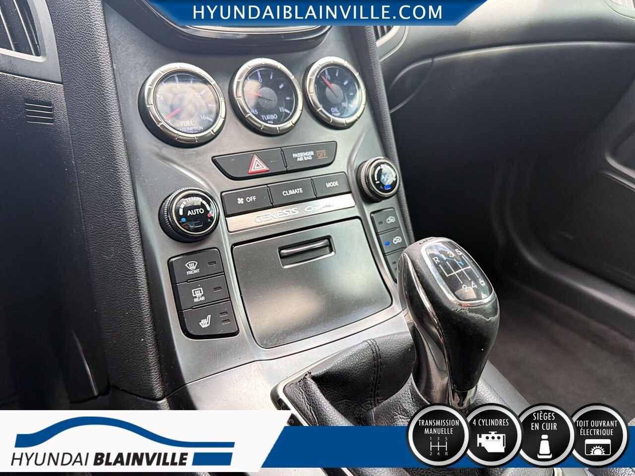2014 Hyundai Coupé Genesis Silver Blainville - photo #15