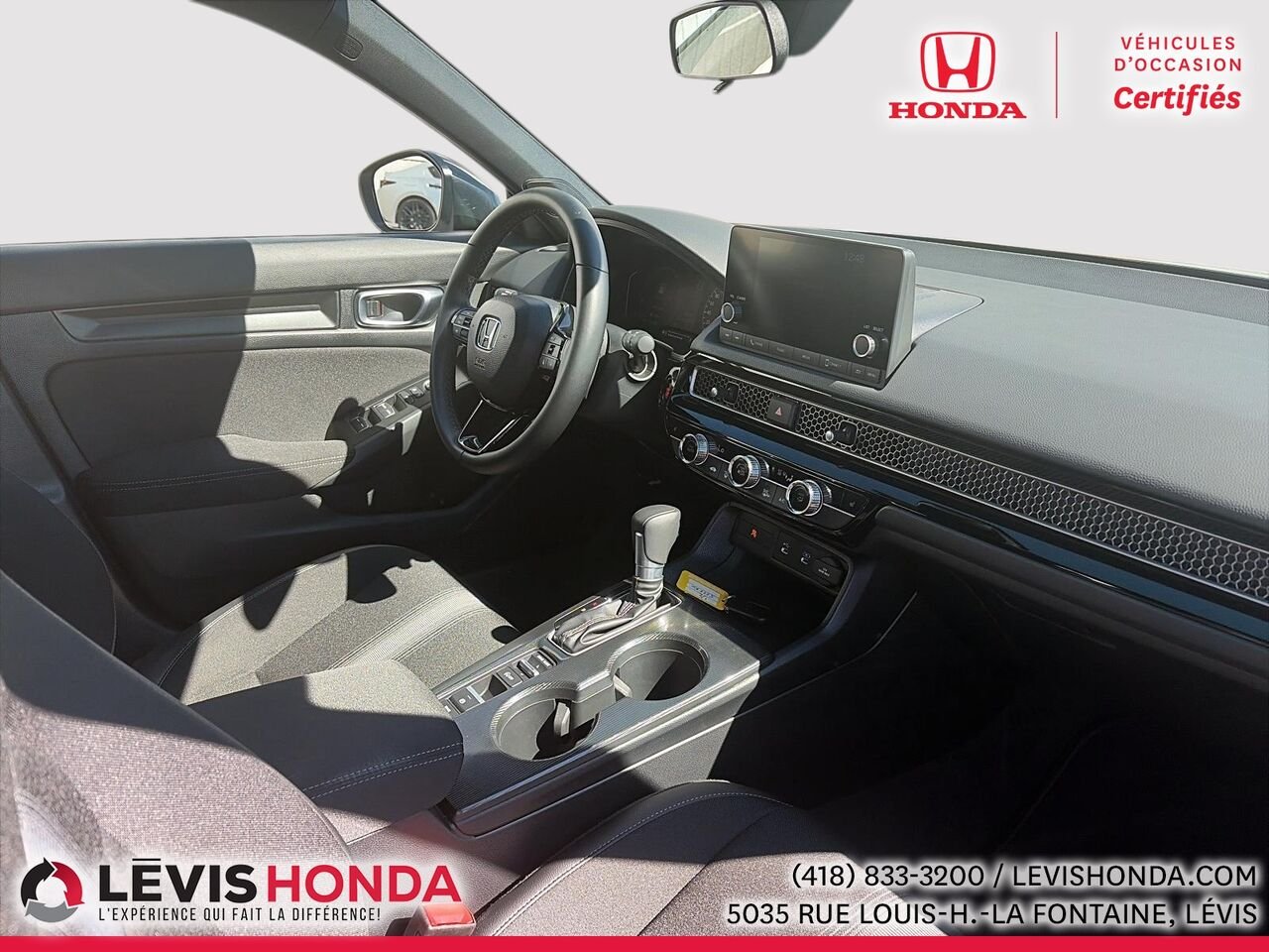2026 Honda Civic Hayon Sport Sport CVT Silver Lévis - photo #9