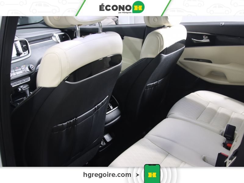 Kia Sorento 821931 | 3.3L SX AWD CUIR TOIT MAGS 7 PASSAGERS 2016 Blanc Laval - photo #19