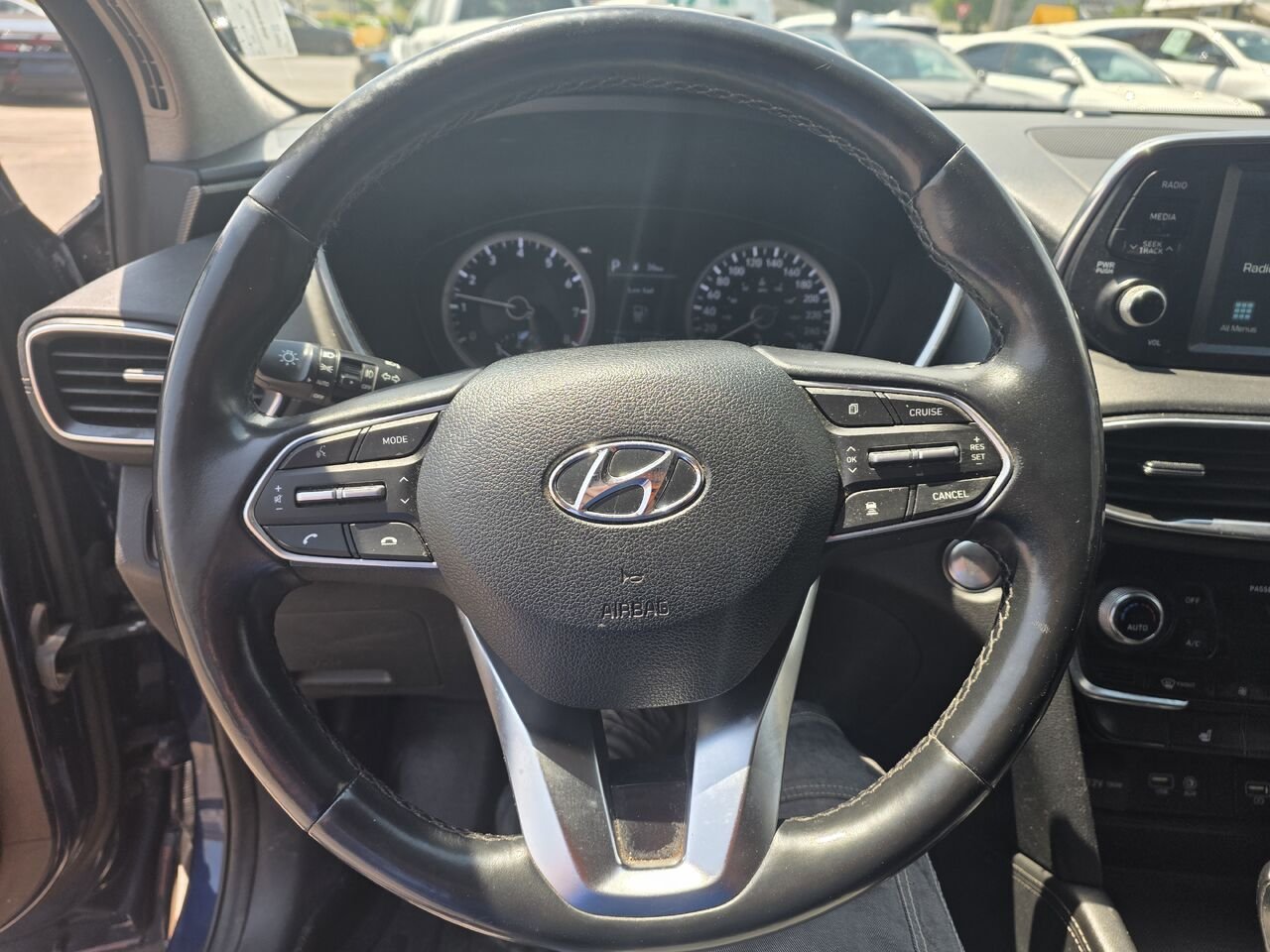 2020 Hyundai Santa Fe Blue  - photo #12