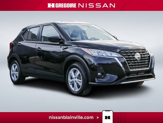 2024 Nissan Kicks S 1 PROPRIO 0 ACCIDENT À PARTIR DE 2,99% Black