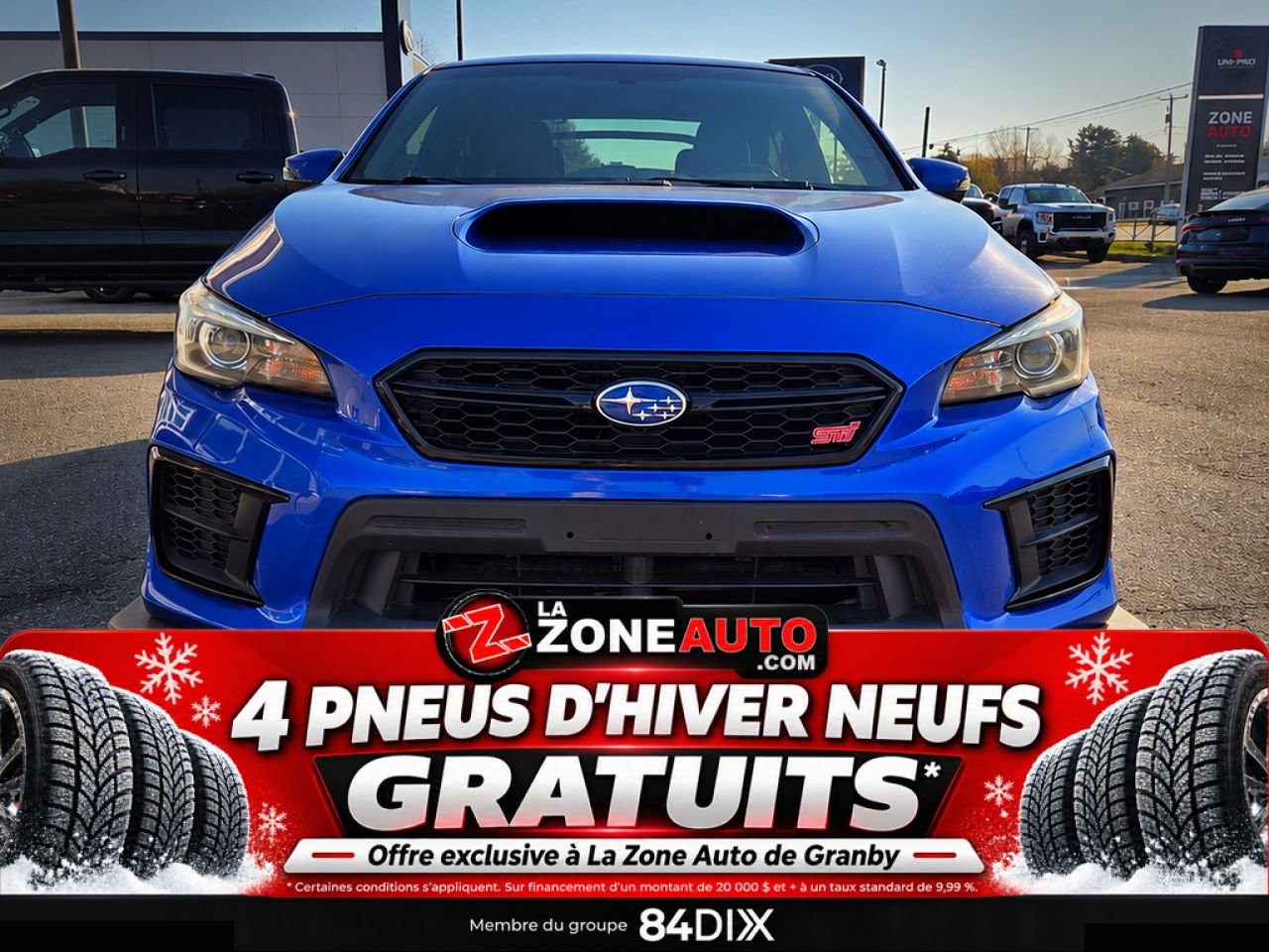Subaru WRX STI Sport Tech 2021 Bleu Granby - photo #9