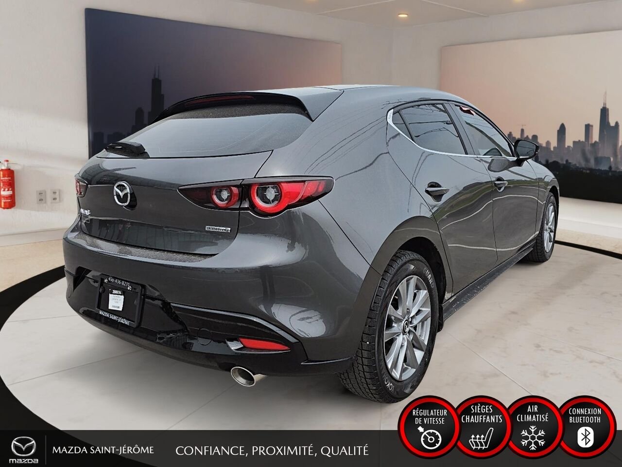 2025 Mazda Mazda3 Sport Grey Sainte-Agathe-des-Monts - photo #5