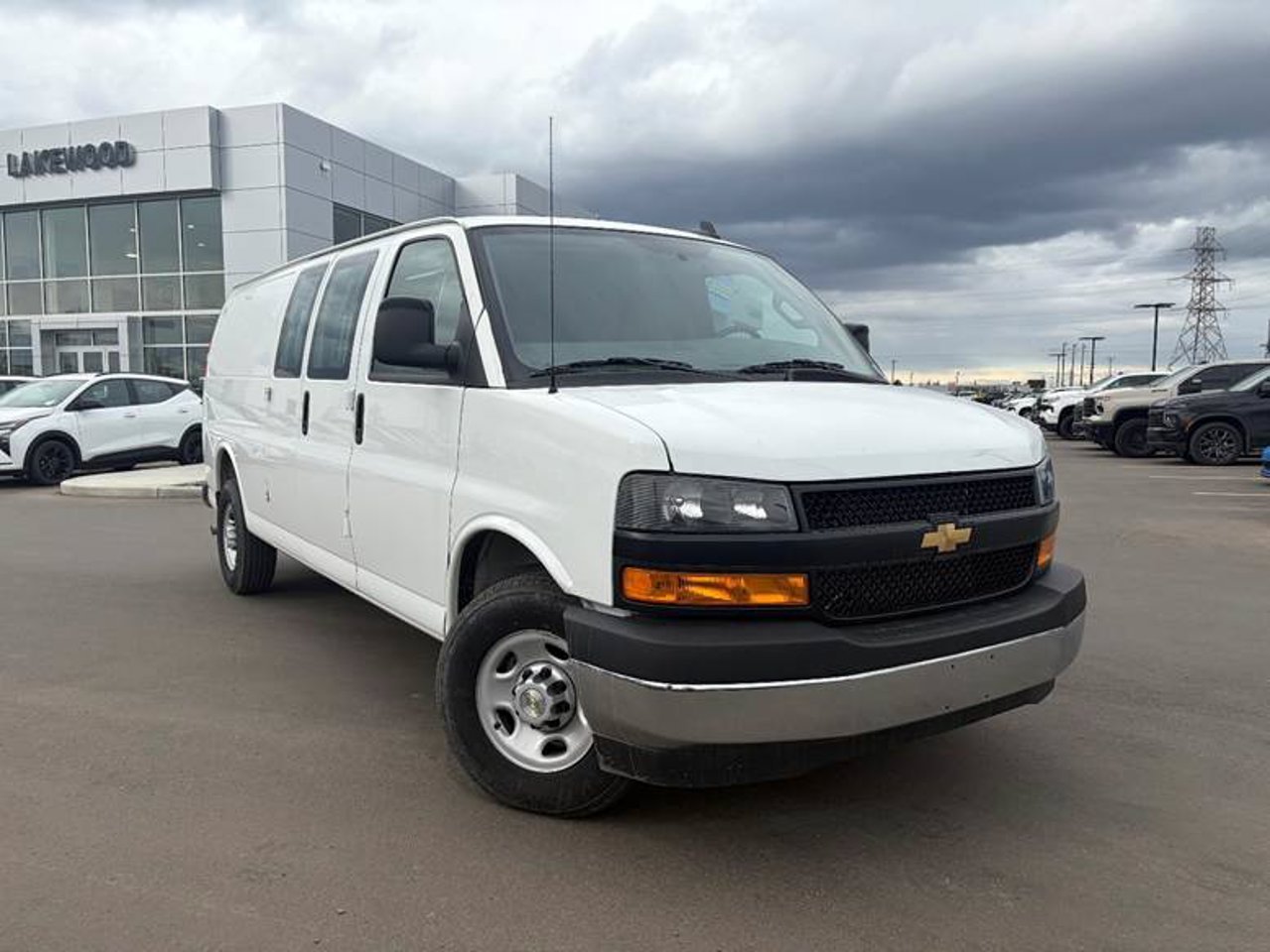 2025 Chevrolet Express Cargo Van RWD 3500 155 White Sherwood Park - photo #2