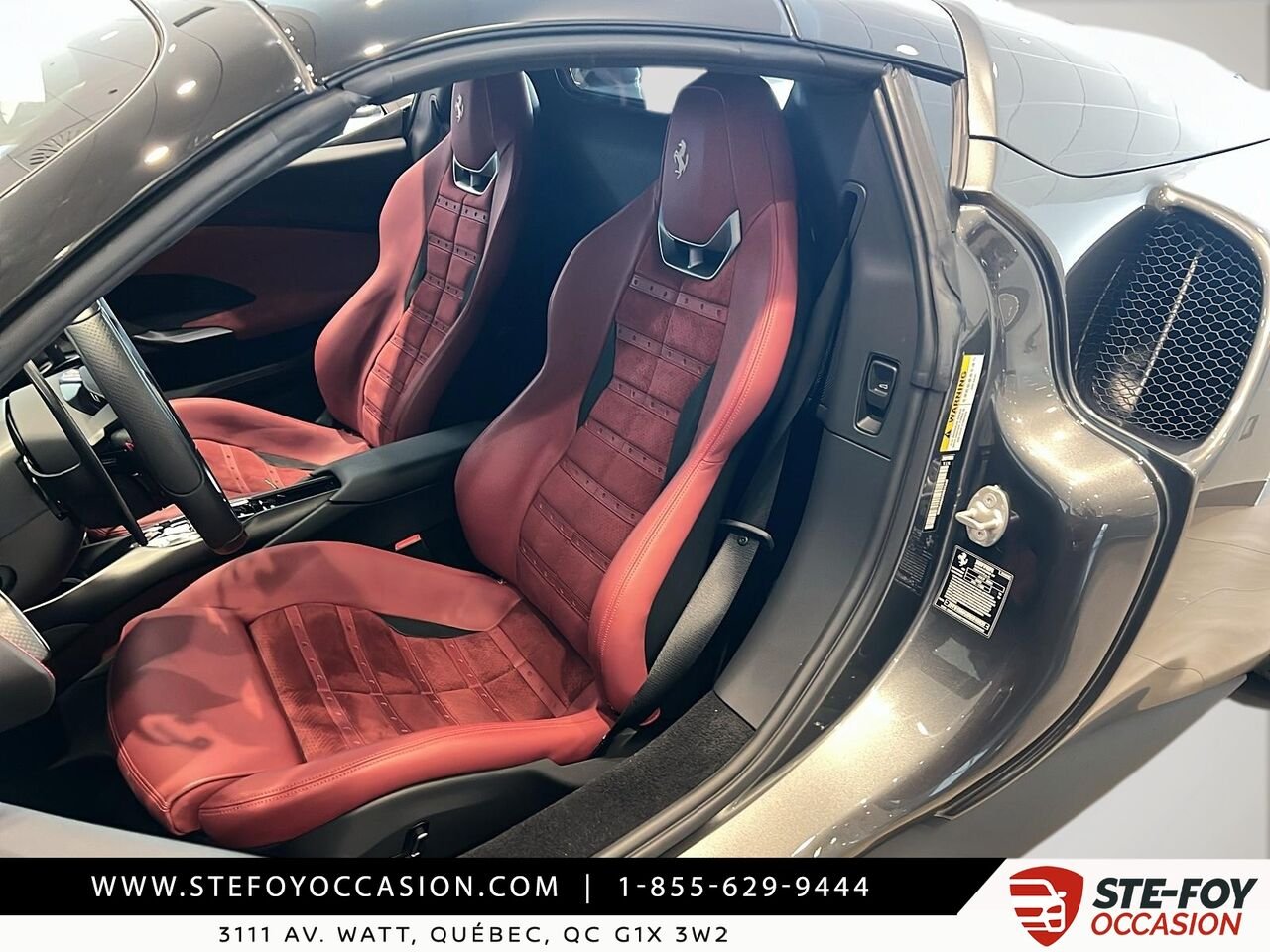 2024 Ferrari 296 GTS Grey Québec - photo #11