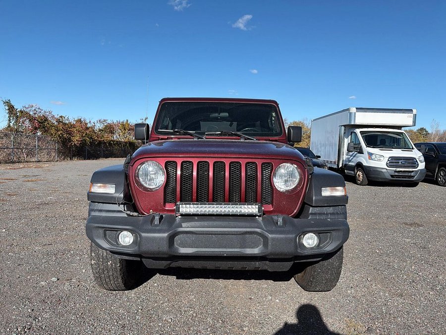 2022 Jeep Wrangler Unlimited Sport S 4x4 Red