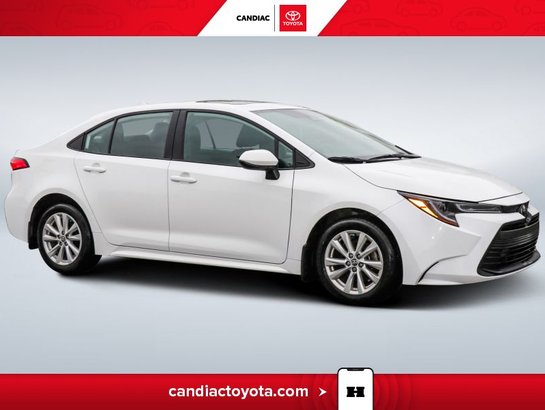 Toyota Corolla LE AMÉLIORÉE - TOIT OUVRANT - MAGS - CLIM AUTOM 2025 Blanc