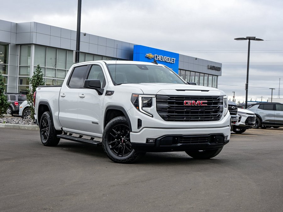 2026 GMC Sierra 1500 Elevation 3.0T Duramax X31 | Heated Leather Bucket Seats White