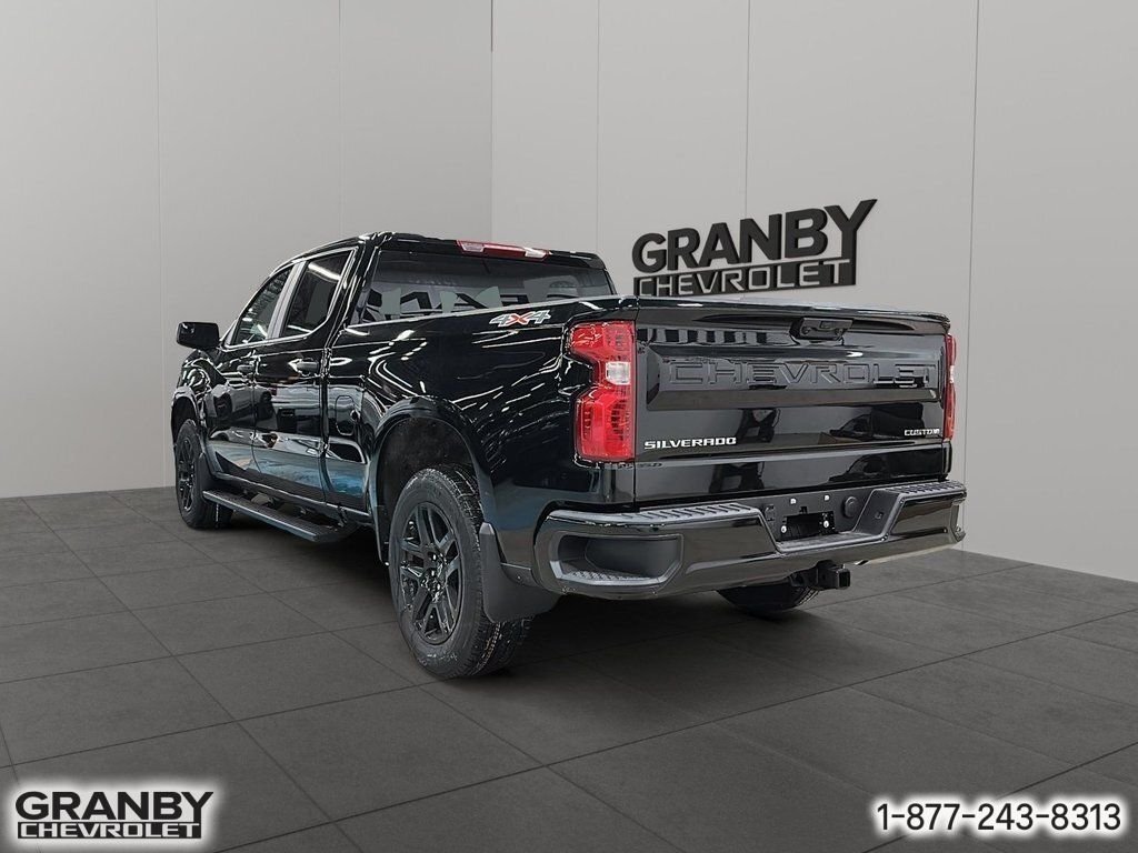 CHEVROLET Silverado 1500 K1500 SILVERADO CREW CAB CUSTOM STD/BOX (1CX) | 26-0791 2026 NOIR Granby - photo #6