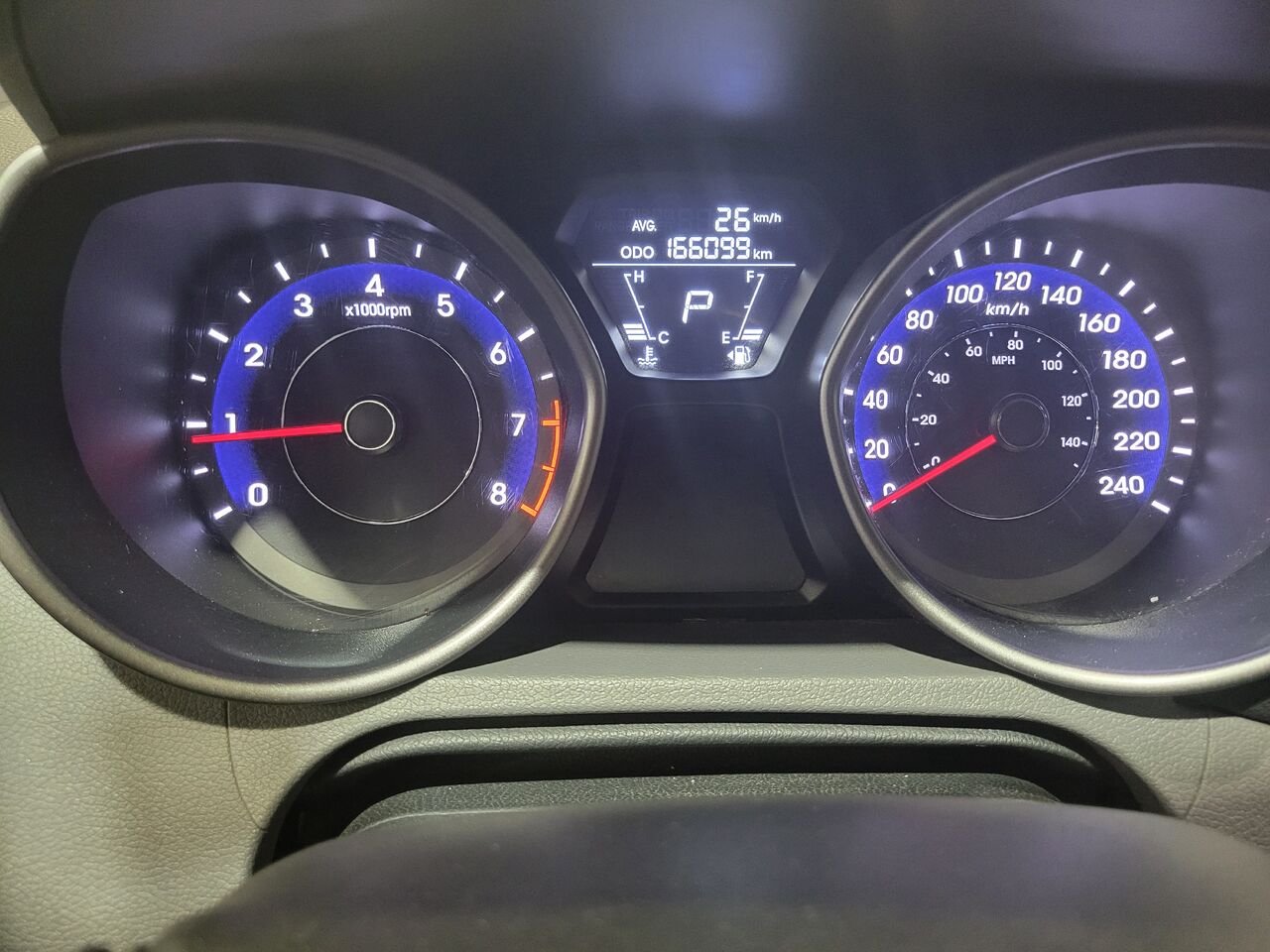 2013 Hyundai Elantra Grey  - photo #14