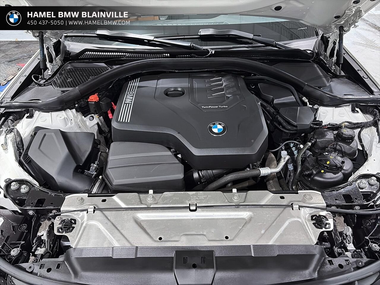 2023 BMW 3 Series 330i xDrive berline White Blainville - photo #7