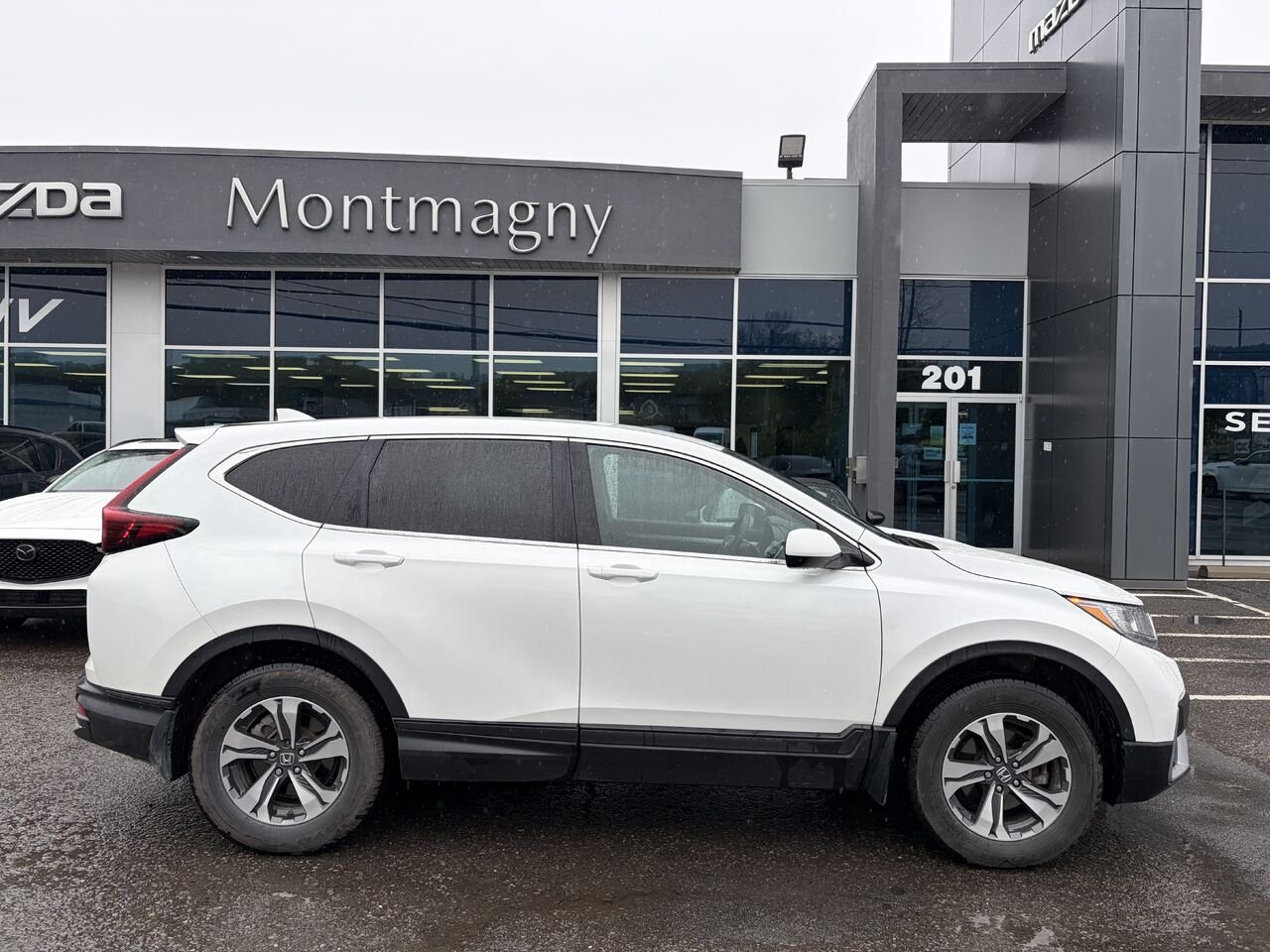 2021 Honda CR-V LX Traction Intégrale White Montmagny - photo #3