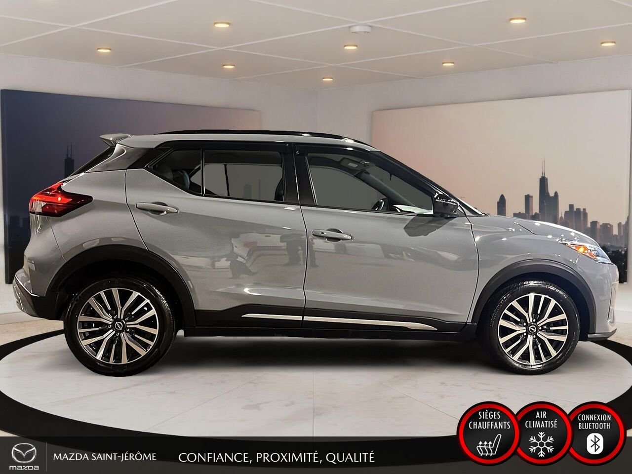 2023 Nissan Kicks Grey Ste-Agathe des Monts - photo #4