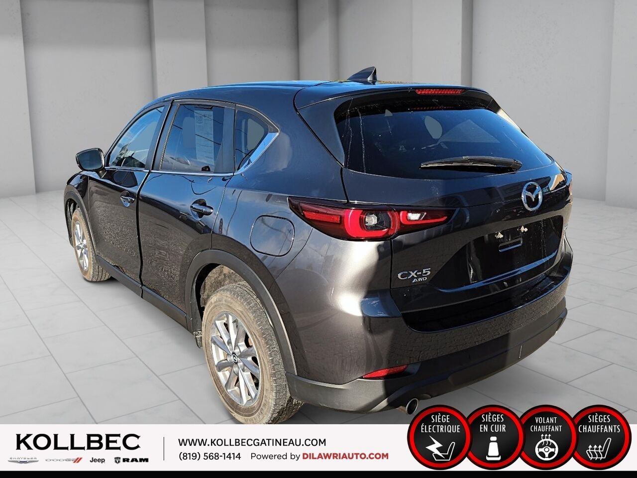 MAZDA CX-5 U19540 | GS AWD 2023 Gris Gatineau - photo #17