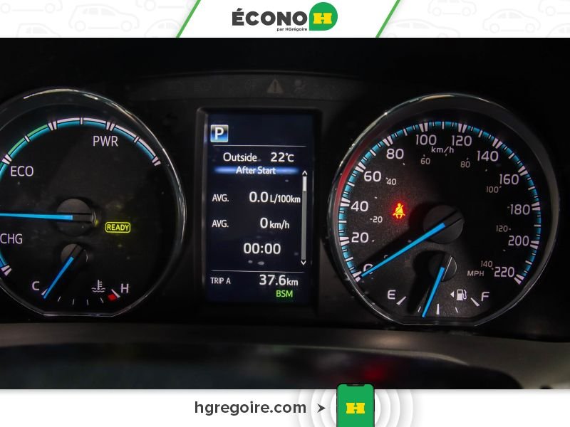 Toyota Rav 4 822049 | Hybrid LE+ AWD TOIT BLUETOOTH CAMÉRA MAGS 2018 Noir Laval - photo #8
