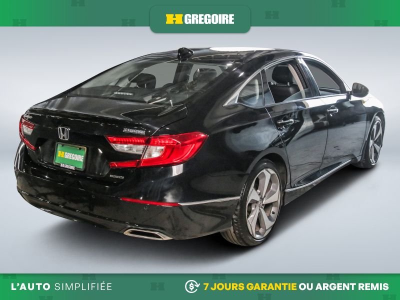 Honda Accord 821135 | Touring AUTO A/C MAGS CUIR TOIT NAV CAM RECUL BLUE 2020 Noir Laval - photo #7