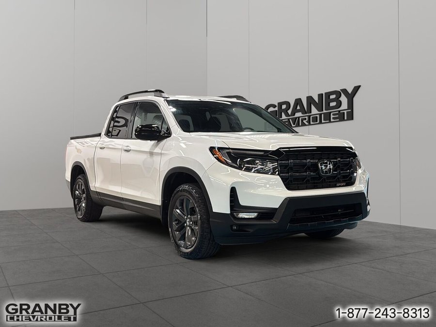 Honda Ridgeline Sport Traction Intégrale 2025 Blanc