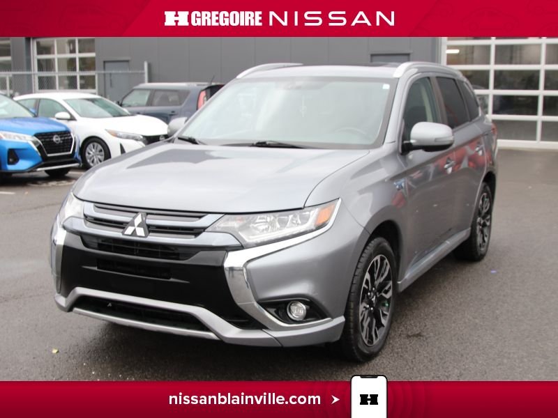 2018 Mitsubishi Outlander Plug-In Hybrid SE AWD PHEV CUIR TOIT OUVRANT Silver