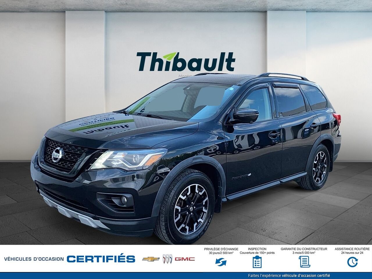 2019 NISSAN PATHFINDER S 4x4 Black Montmagny - photo #0