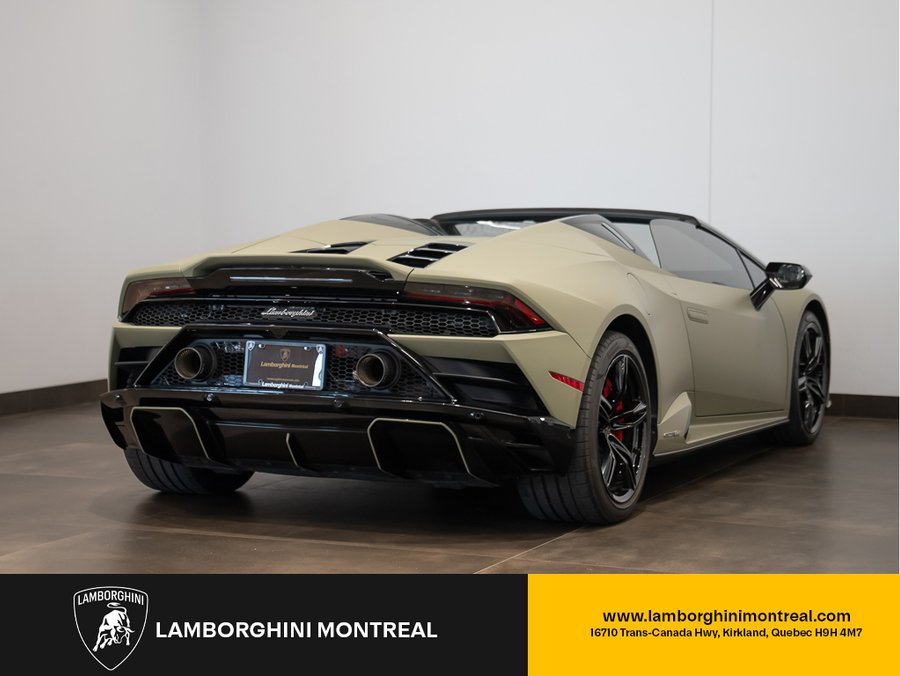 Lamborghini Huracan Evo RWD Spyder | Selezione 1 Year CPO | Wrapped (Original Paint Red) 2021 Vert