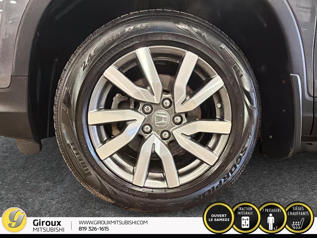 HONDA PILOT 2022 Gris Sainte-Agathe-des-Monts - photo #7