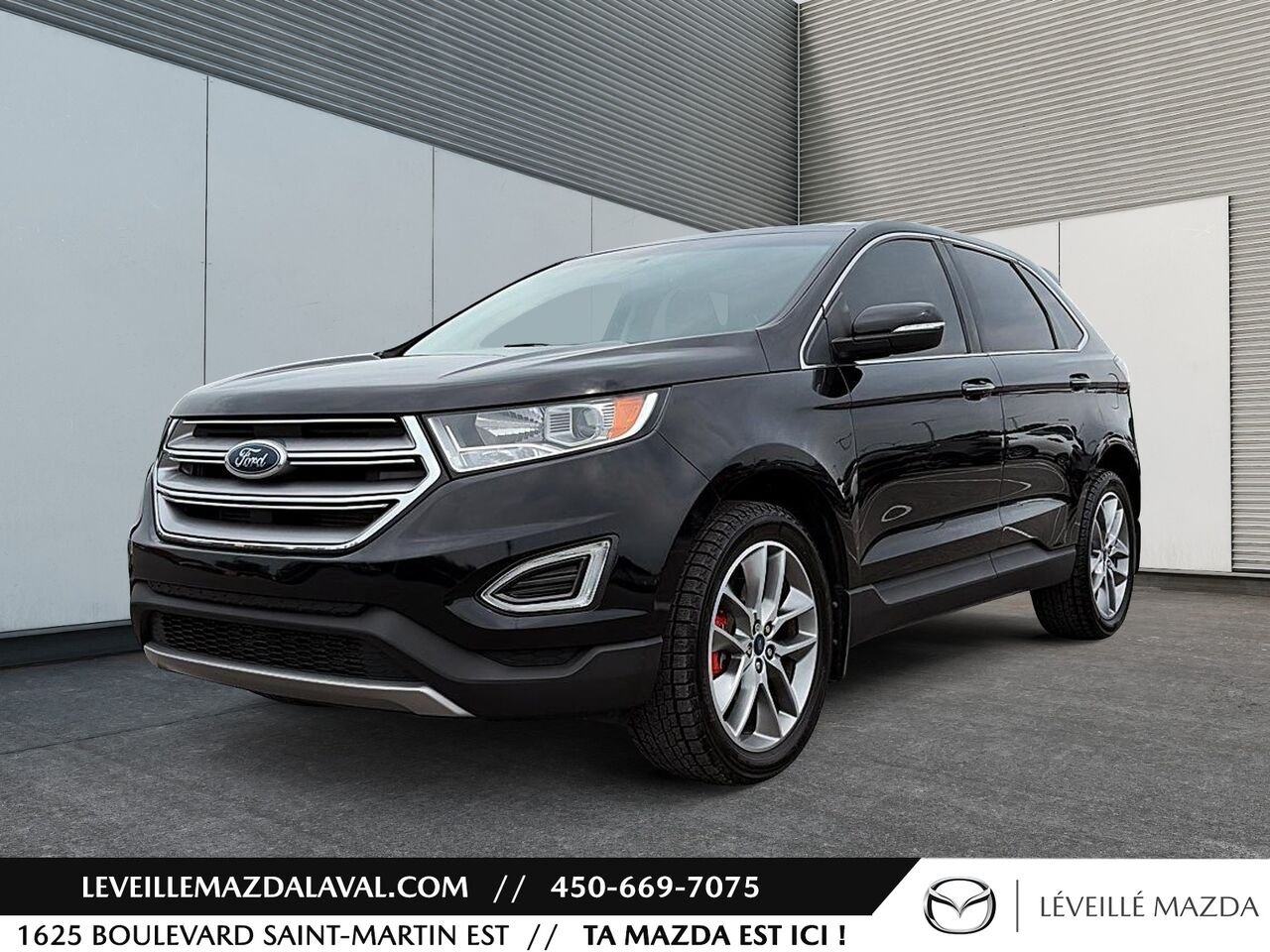 2017 Ford Edge 4 portes Titanium, Traction intégrale Black Laval - photo #0