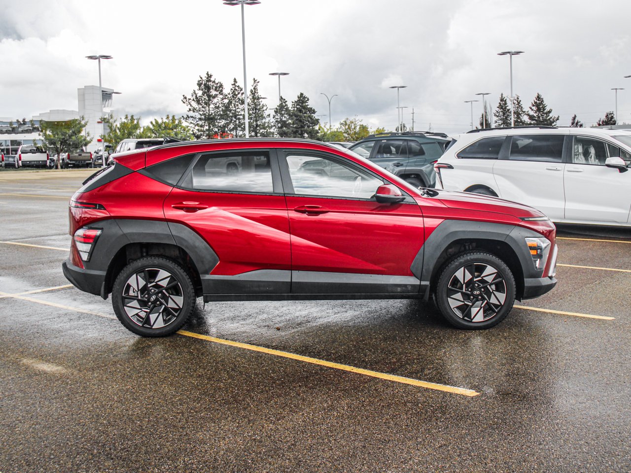 2024 Hyundai Kona 2.0L Preferred AWD Red Sherwood Park - photo #9