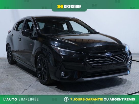 2024 Subaru Impreza RS AWD AUTO AC TOIT MAGS CAM RECULE BLUETOOTH Black