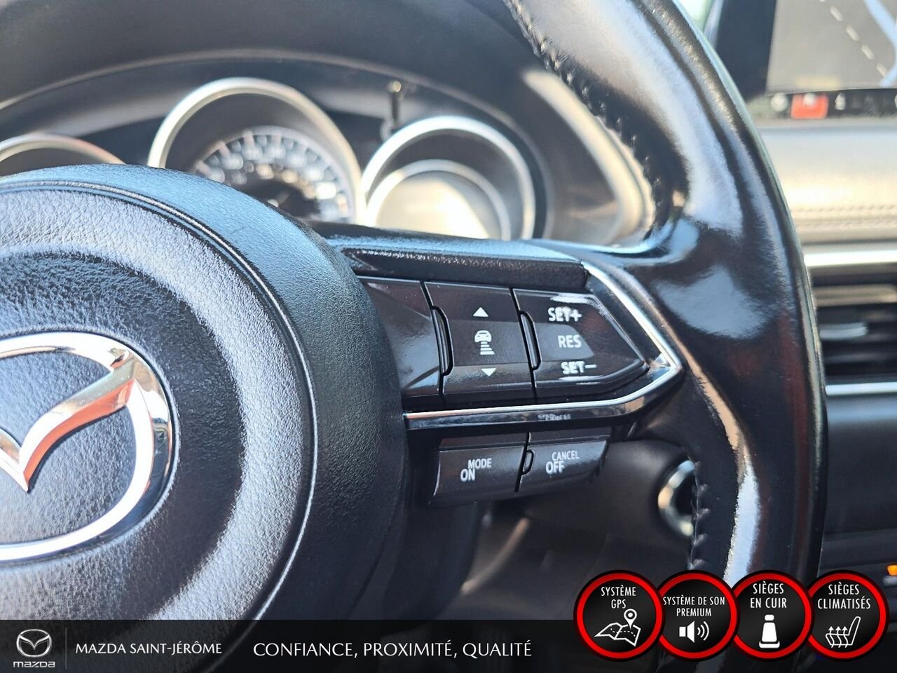 2019 Mazda CX-5 GT | TOIT OUVRANT | CUIR | NAVIGATION | AWD White Saint-Jérôme - photo #15